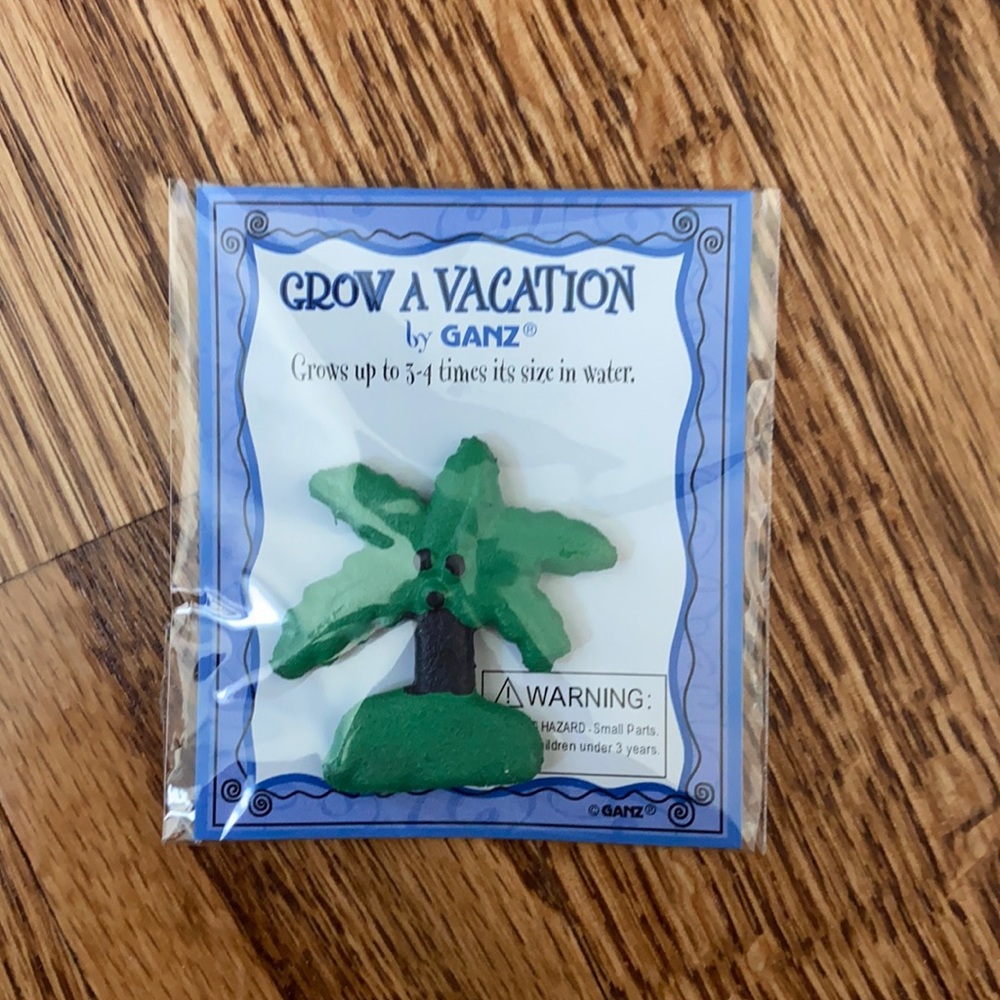 New Ganz Grow A Vacation Novelty Gift Stocking Stuffer